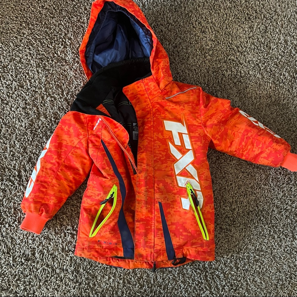 FXR snowmobile jacket, size 4
